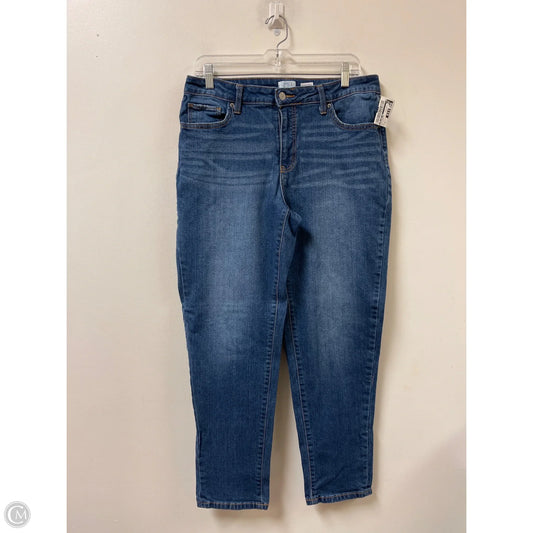 Jeans Skinny By Time And Tru In Blue Denim, Size: 12