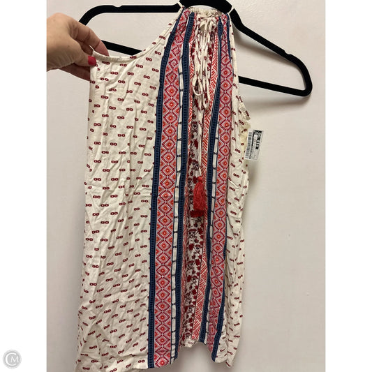 Top Sleeveless By Altard State In Blue & Red & White, Size: S