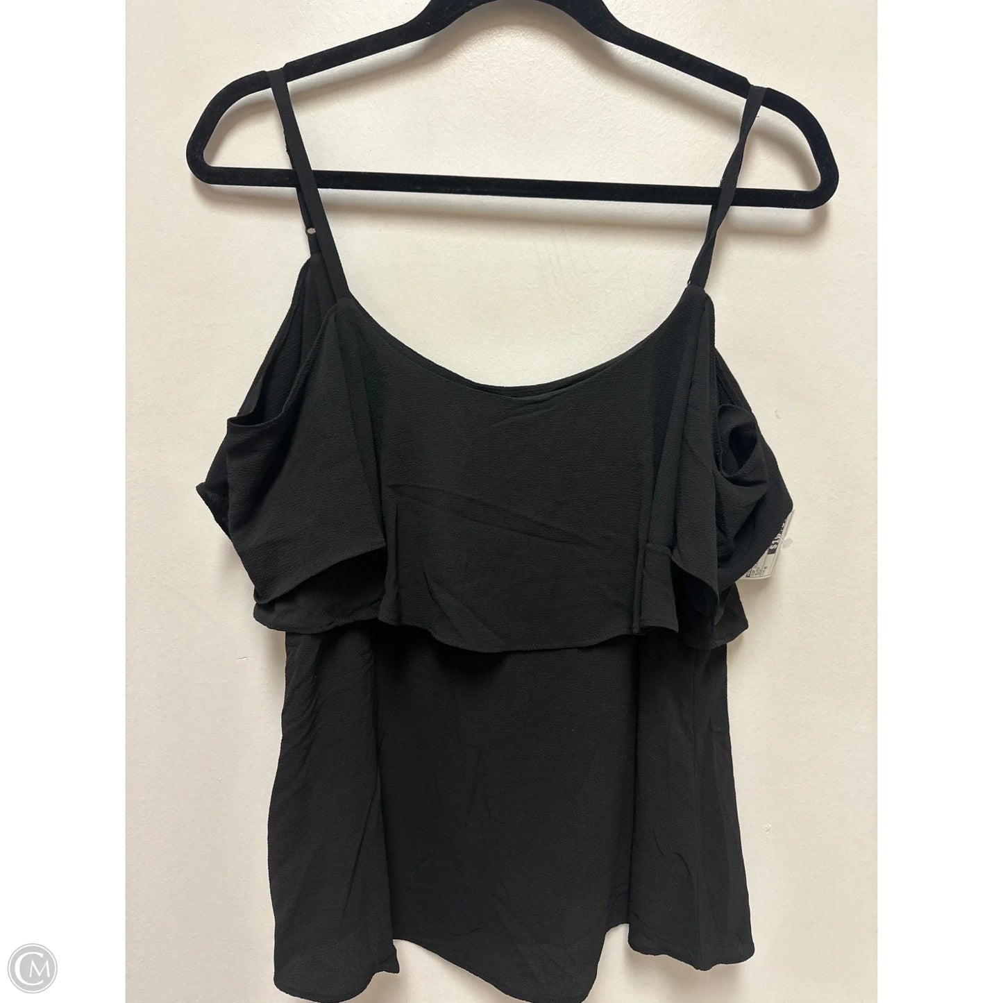 Top Sleeveless By Bobeau In Black, Size: M