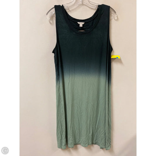 Dress Casual Midi By Cato In Green, Size: L
