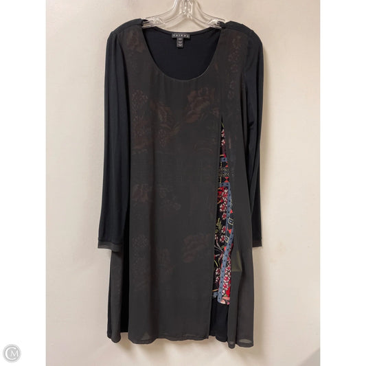 Dress Casual Midi By Tribal In Black, Size: M
