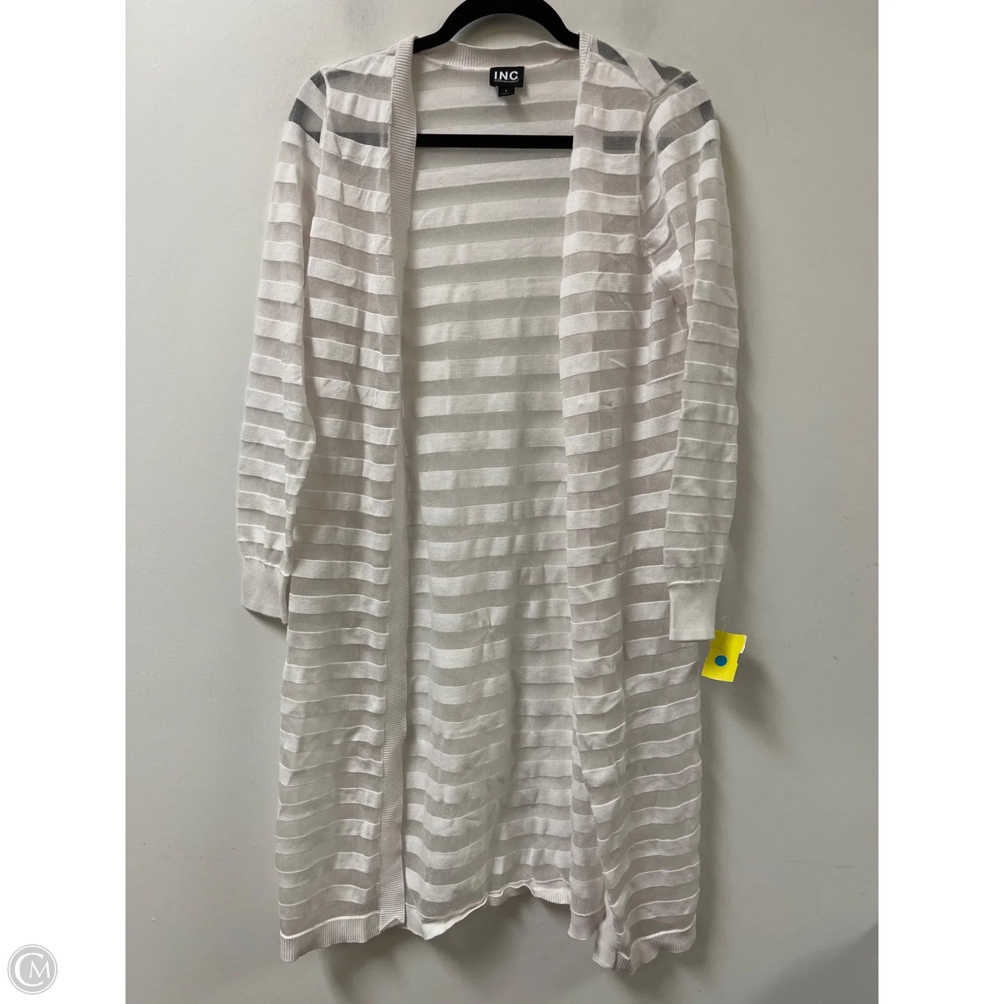 Cardigan By Inc In White, Size: L