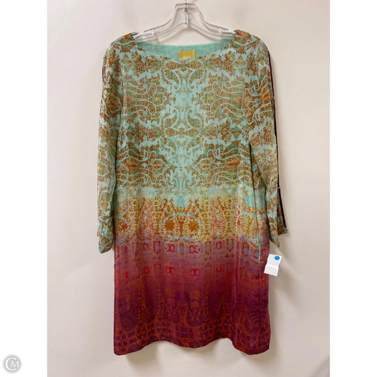 Dress Casual Midi By Maeve In Multi-colored, Size: Xs