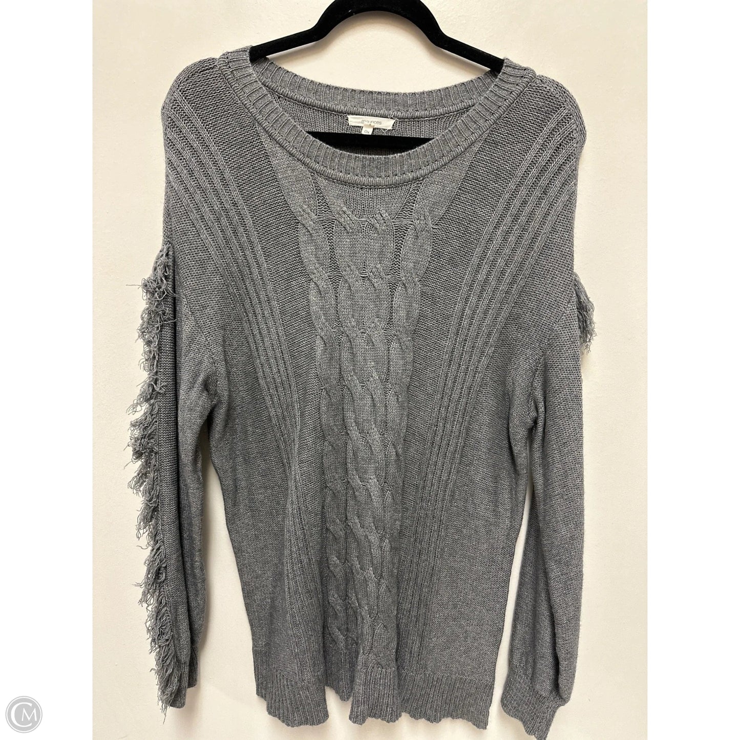 Sweater By Maurices In Grey, Size: Xl