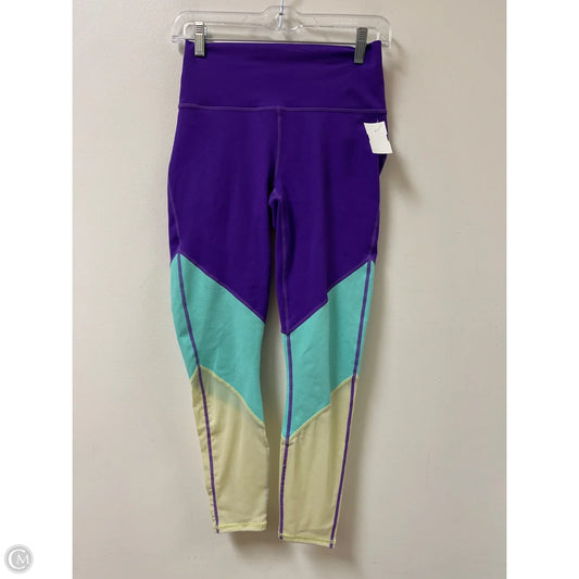 Athletic Leggings By Fabletics In Purple, Size: S