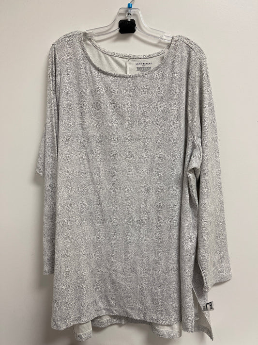 Black & White Tunic Long Sleeve Lane Bryant, Size 2x