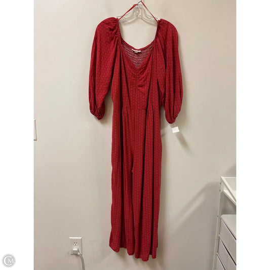 Jumpsuit By Knox Rose In Red, Size: L