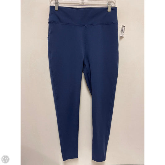 Athletic Leggings By Popfit In Blue, Size: Xl