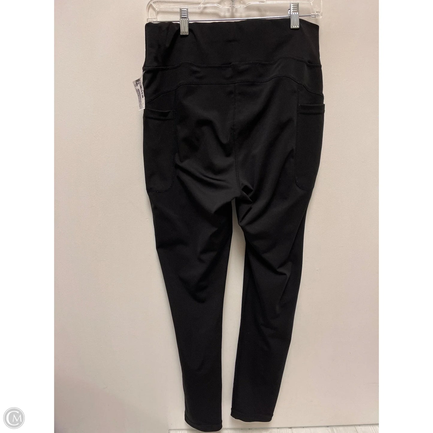 Athletic Leggings By Popfit In Black, Size: Xl