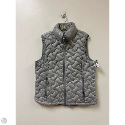 Vest Puffer & Quilted By Clothes Mentor In Grey, Size: Xl