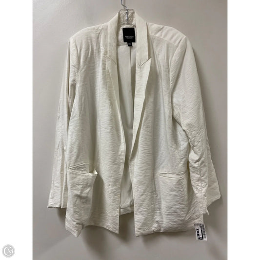 Blazer By Simply Vera In White, Size: 1x