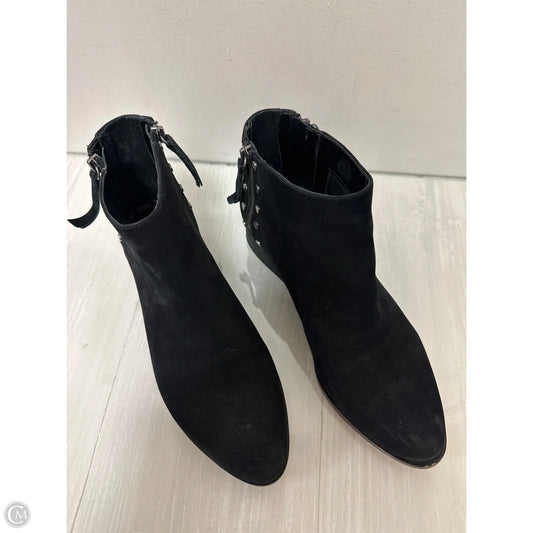 Boots Ankle Heels By Vince Camuto In Black, Size: 8