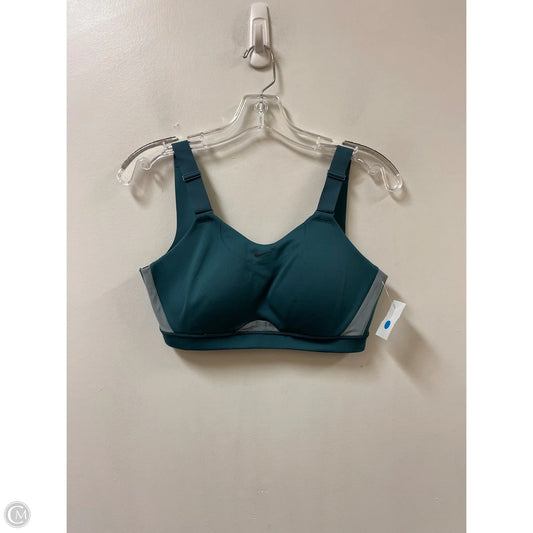 Athletic Bra By Nike In Green, Size: S