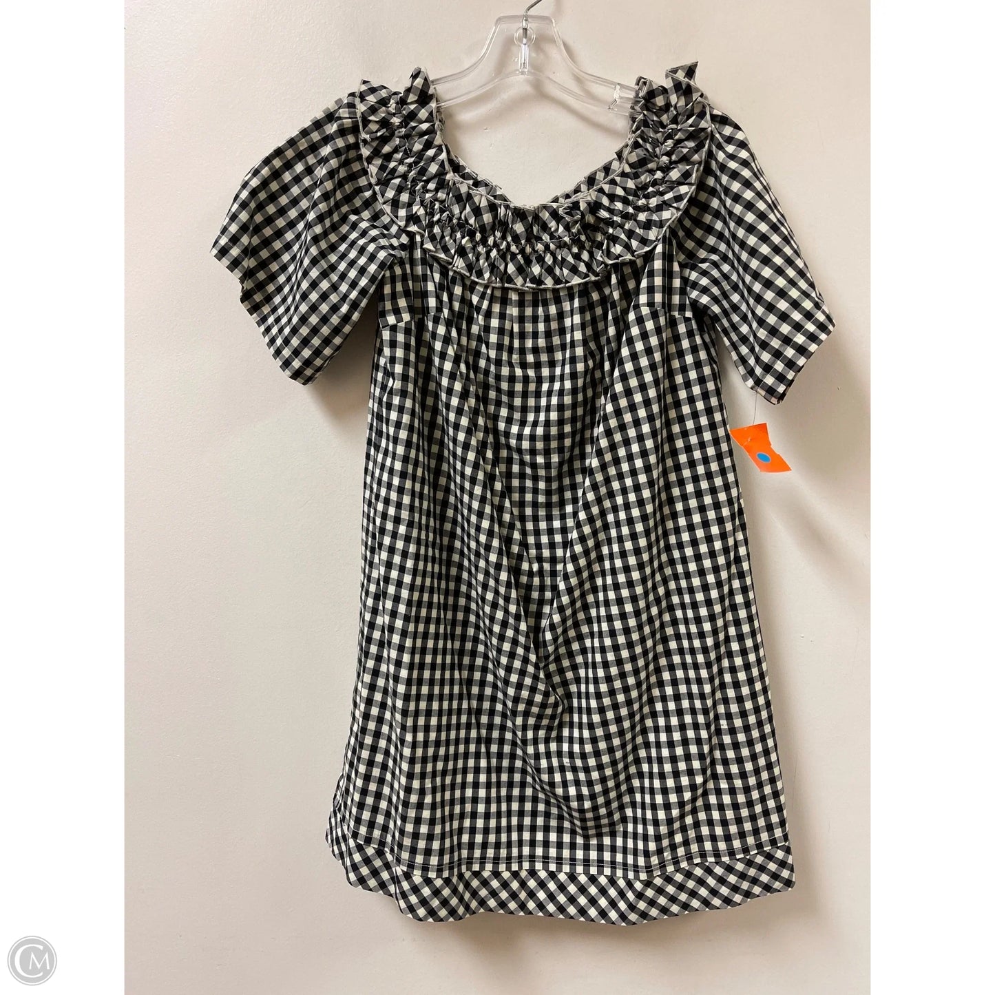 Dress Casual Short By Vineyard Vines In Black & White, Size: L
