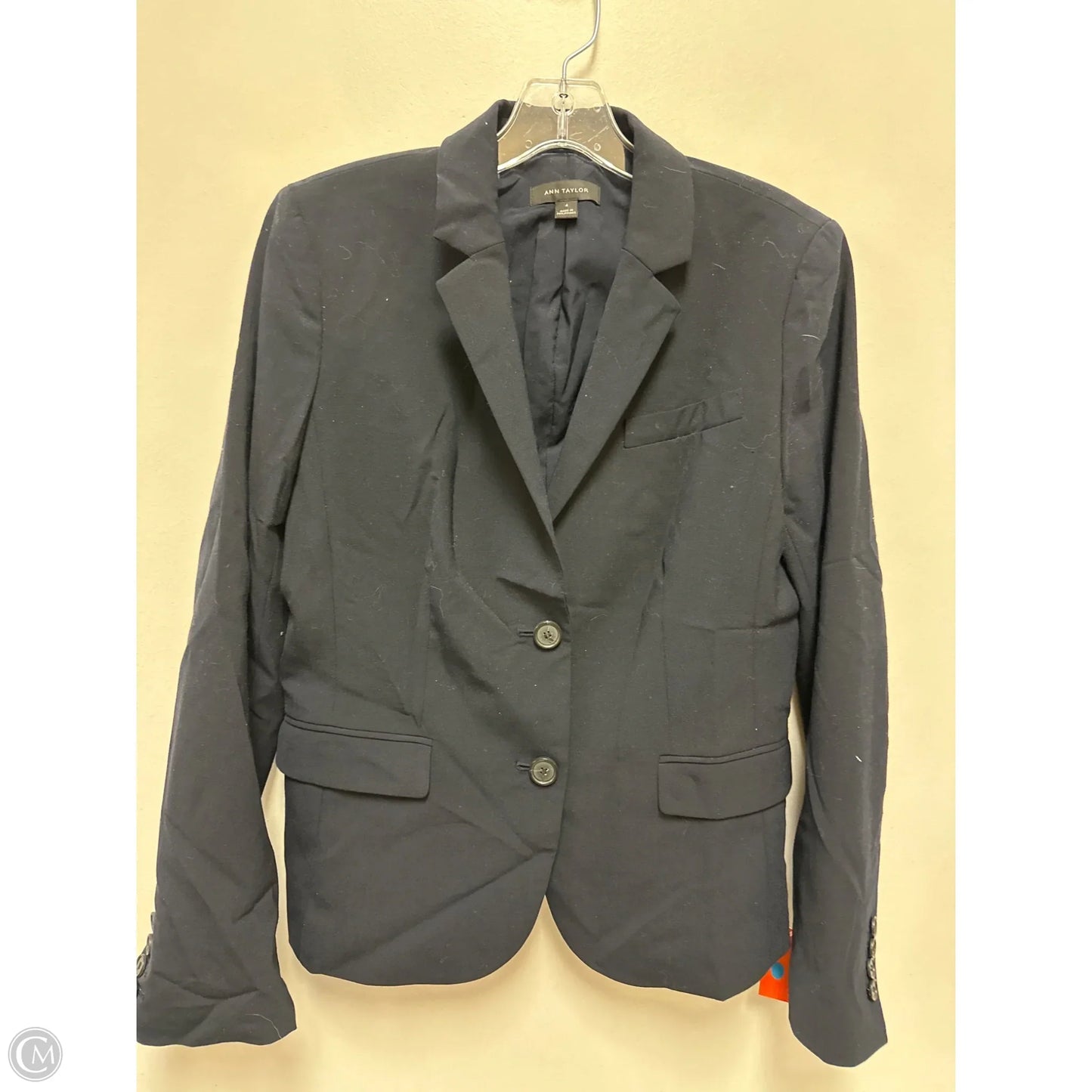 Blazer By Ann Taylor In Navy, Size: S