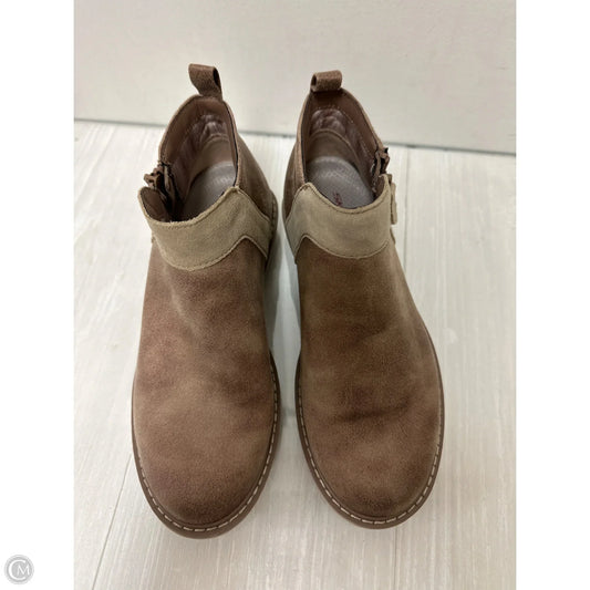 Boots Ankle Flats By Skechers In Brown, Size: 6