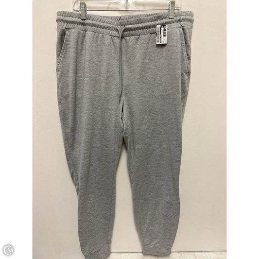 Athletic Pants By Athletic Works In Grey, Size: 12