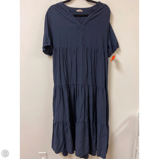 Dress Casual Maxi By Jodifl In Navy, Size: M