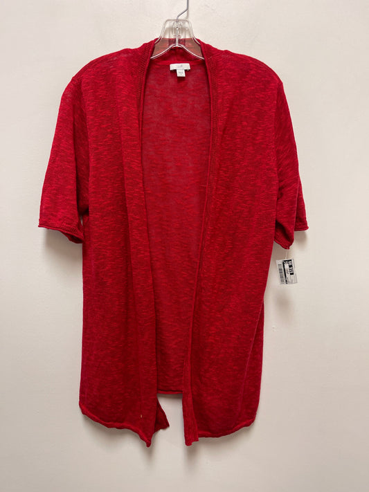 Red Cardigan J. Jill, Size S