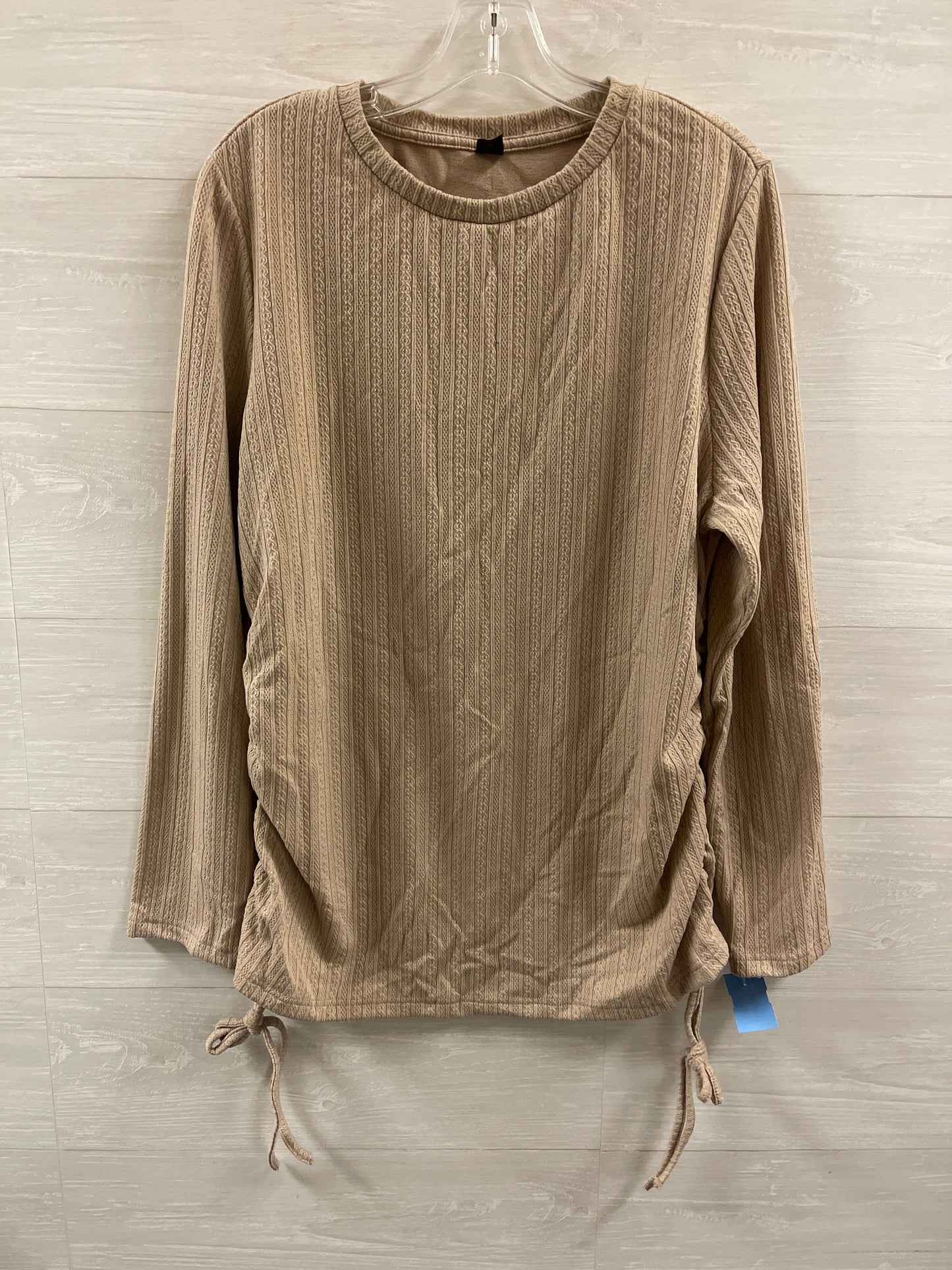 Top Long Sleeve By Shein  Size: 4x