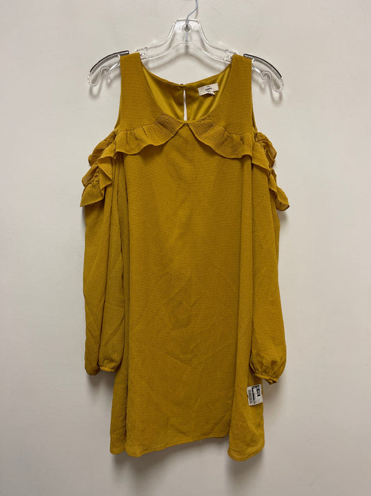 Dress Casual Midi By Entro In Yellow, Size: M