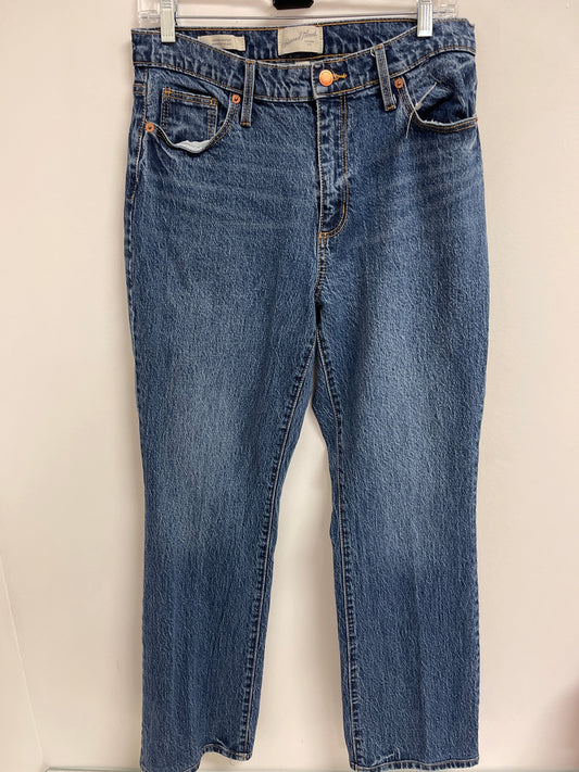 Jeans Boot Cut By Universal Thread In Blue Denim, Size: 8