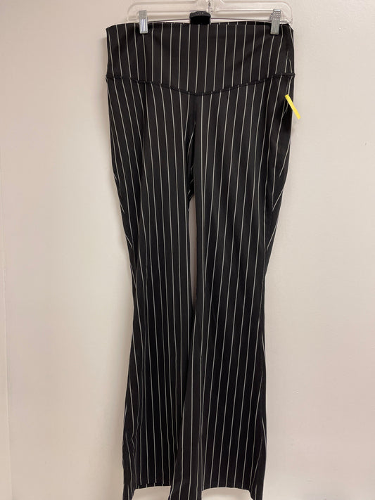 Athletic Leggings By Joy Lab In Striped Pattern, Size: Xl