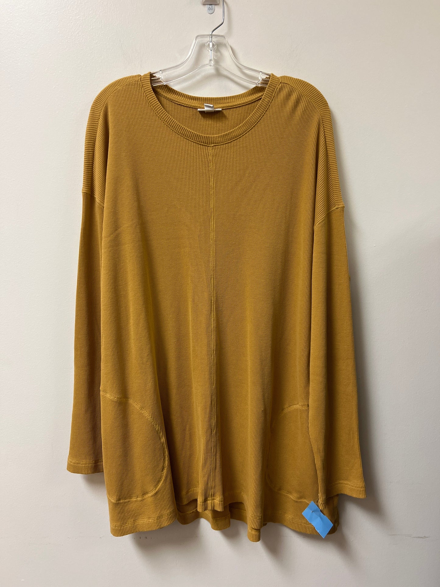 Tunic Long Sleeve By J. Jill In Yellow, Size: Xl