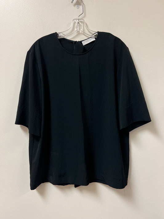 Top Short Sleeve By Everlane In Black, Size: L