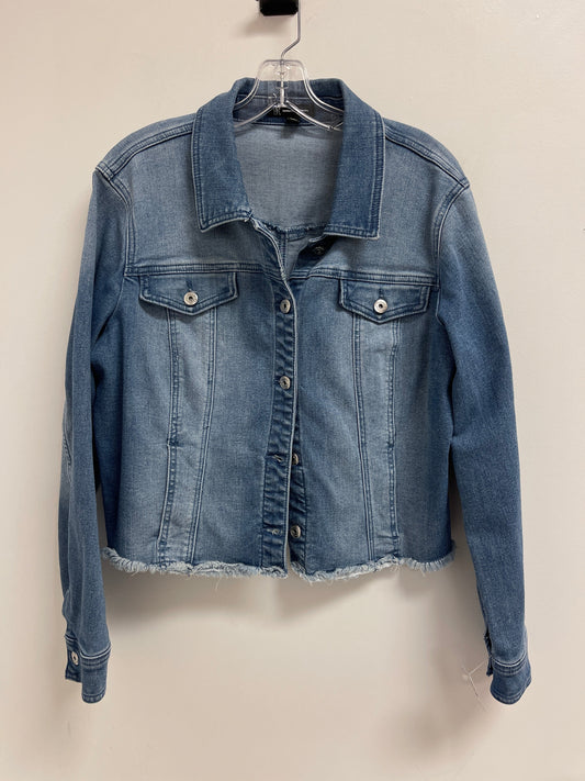 Jacket Denim By Inc In Blue Denim, Size: Xl