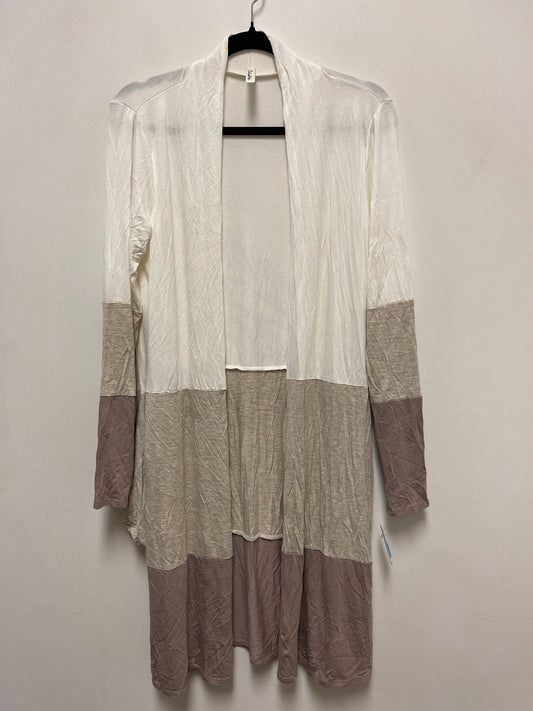 Cardigan By Clothes Mentor In Cream, Size: Osfm