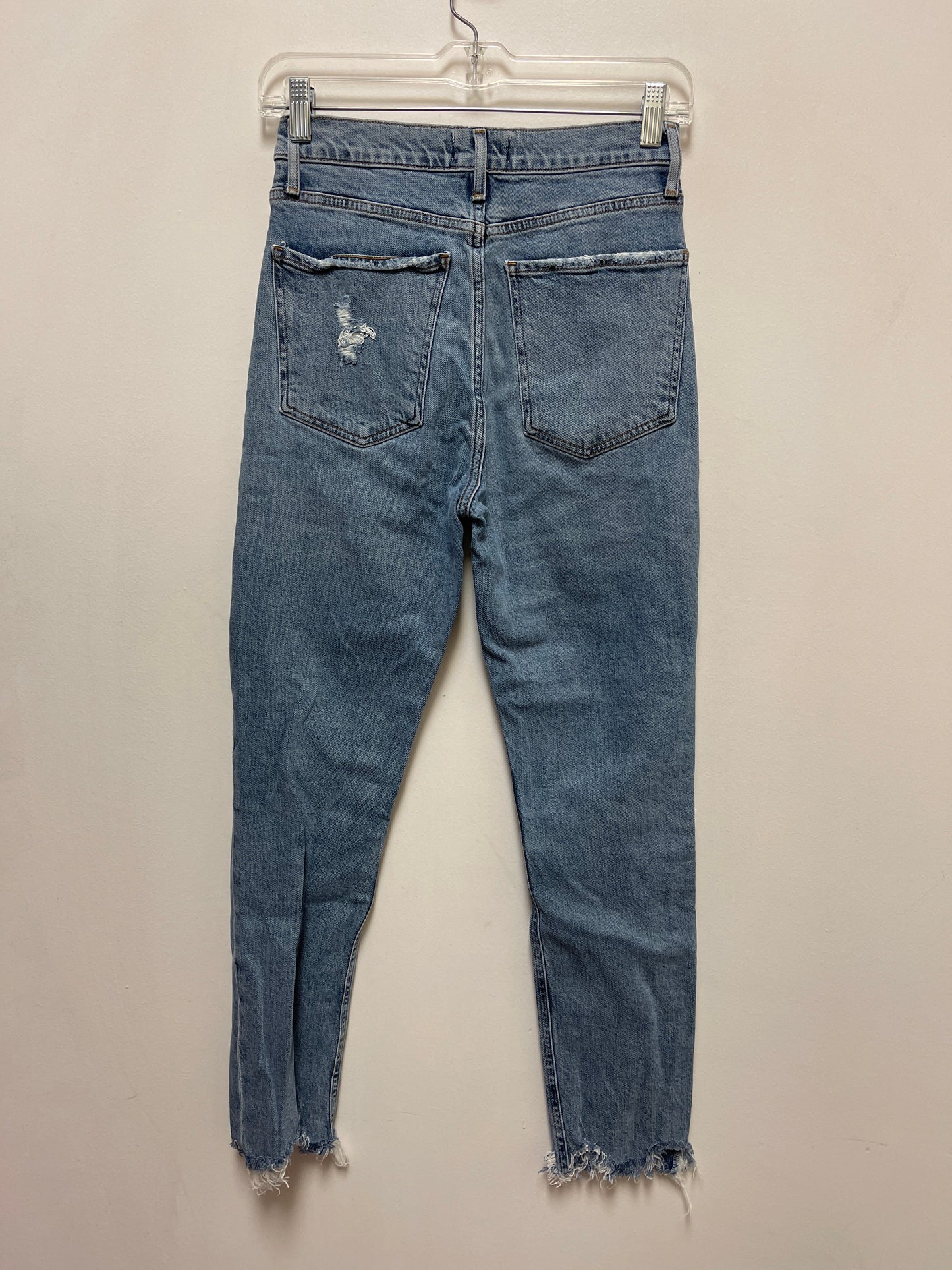 Jeans Skinny By Agolde In Blue Denim, Size: 2