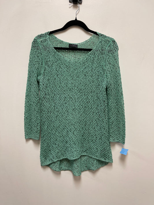 Tunic Long Sleeve By Limited In Green, Size: S