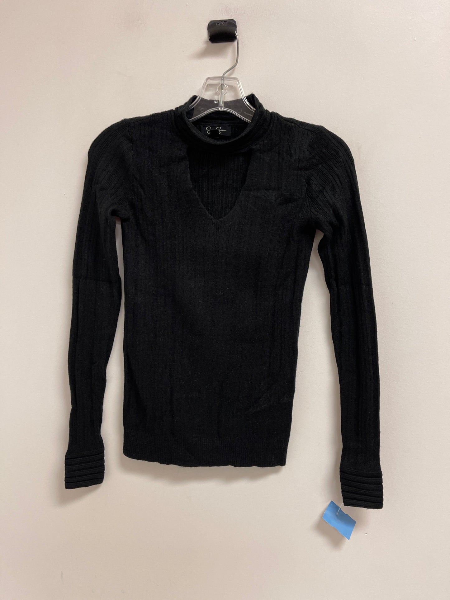 Top Long Sleeve By Jessica Simpson In Black, Size: S