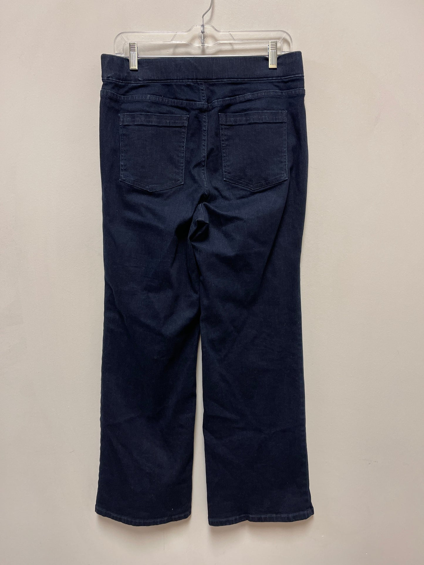 Jeans Straight By Isaac Mizrahi Live Qvc In Blue Denim, Size: 8