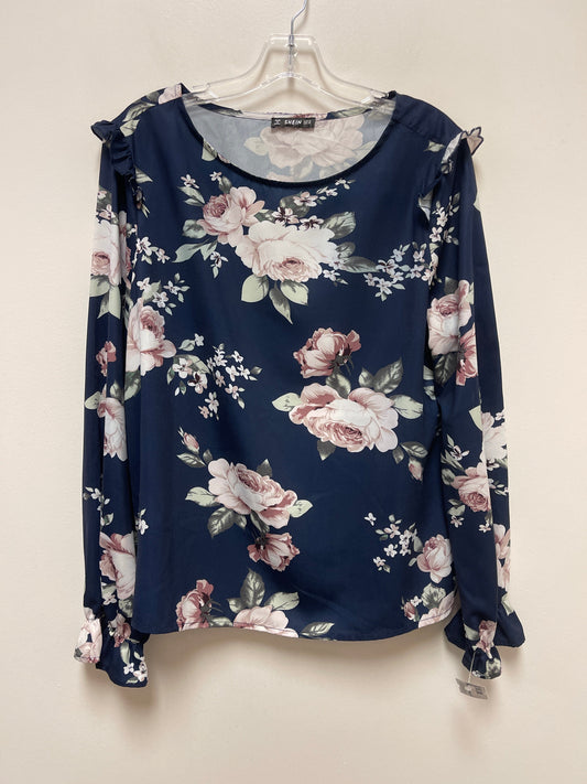 Top Long Sleeve By Shein  Size: Xl