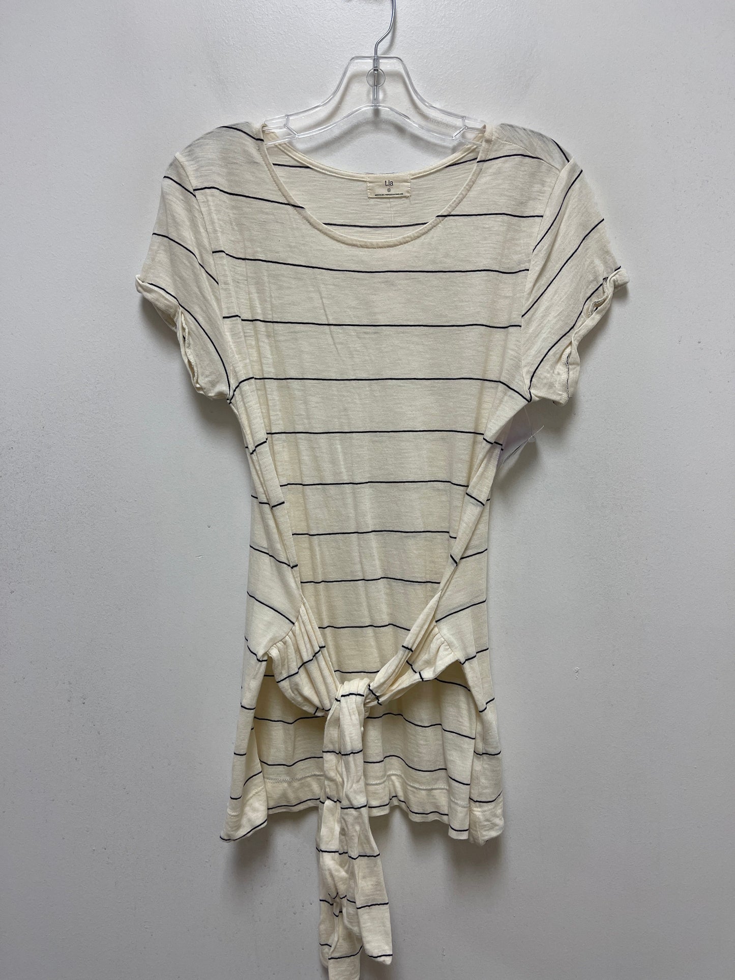 Striped Pattern Top Short Sleeve T.la, Size S
