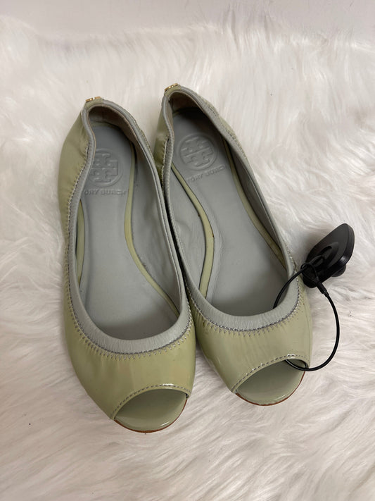 Green Shoes Designer Tory Burch, Size 5