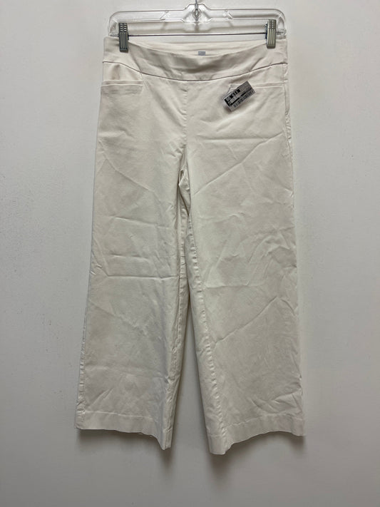 Cream Pants Dress Chicos, Size 2