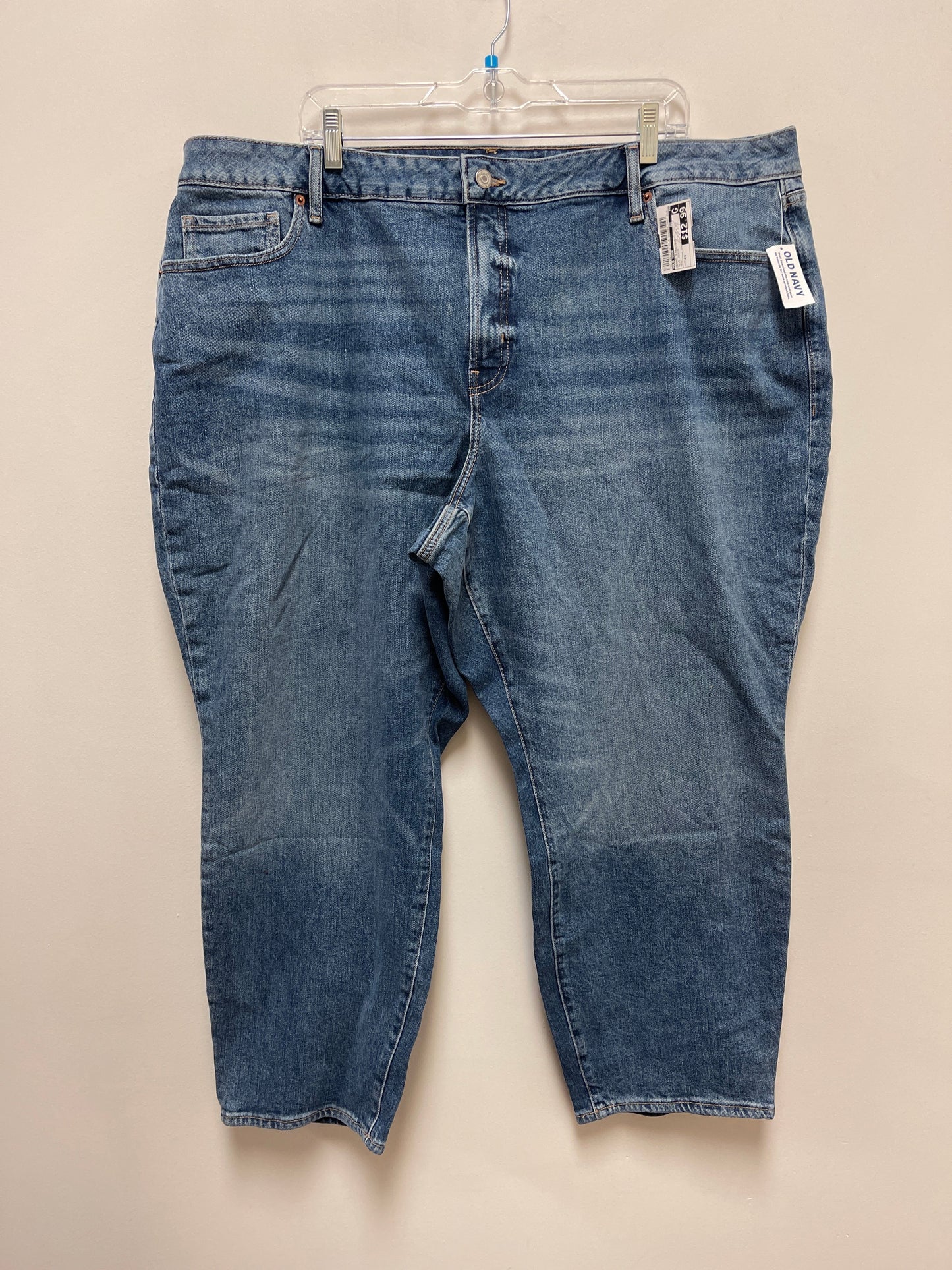 Blue Denim Jeans Straight Old Navy, Size 4x
