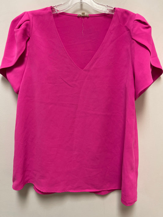 Pink Top Short Sleeve Jodifl, Size L
