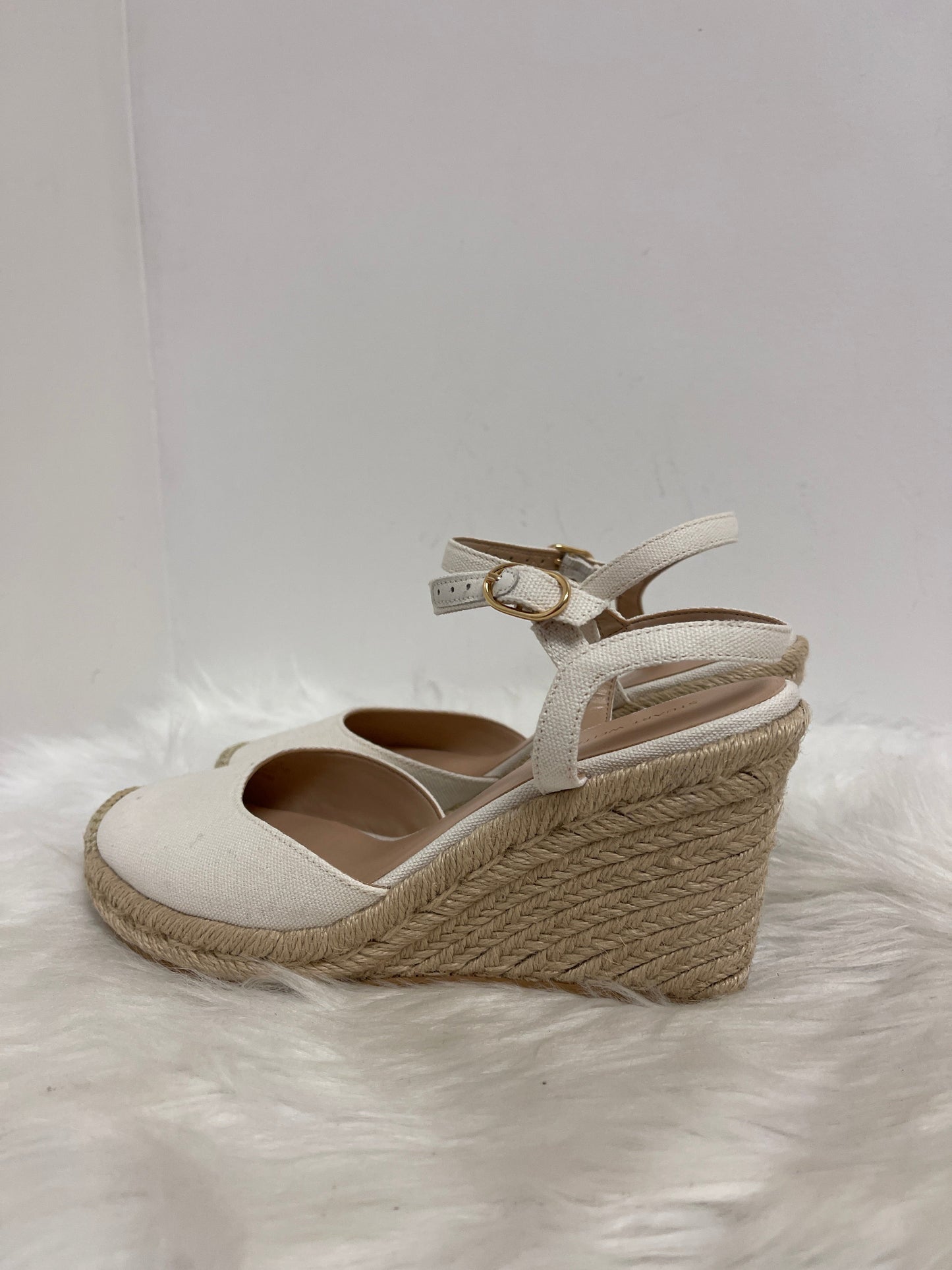 Shoes Heels Platform By Stuart Weitzman In Cream, Size: 6.5