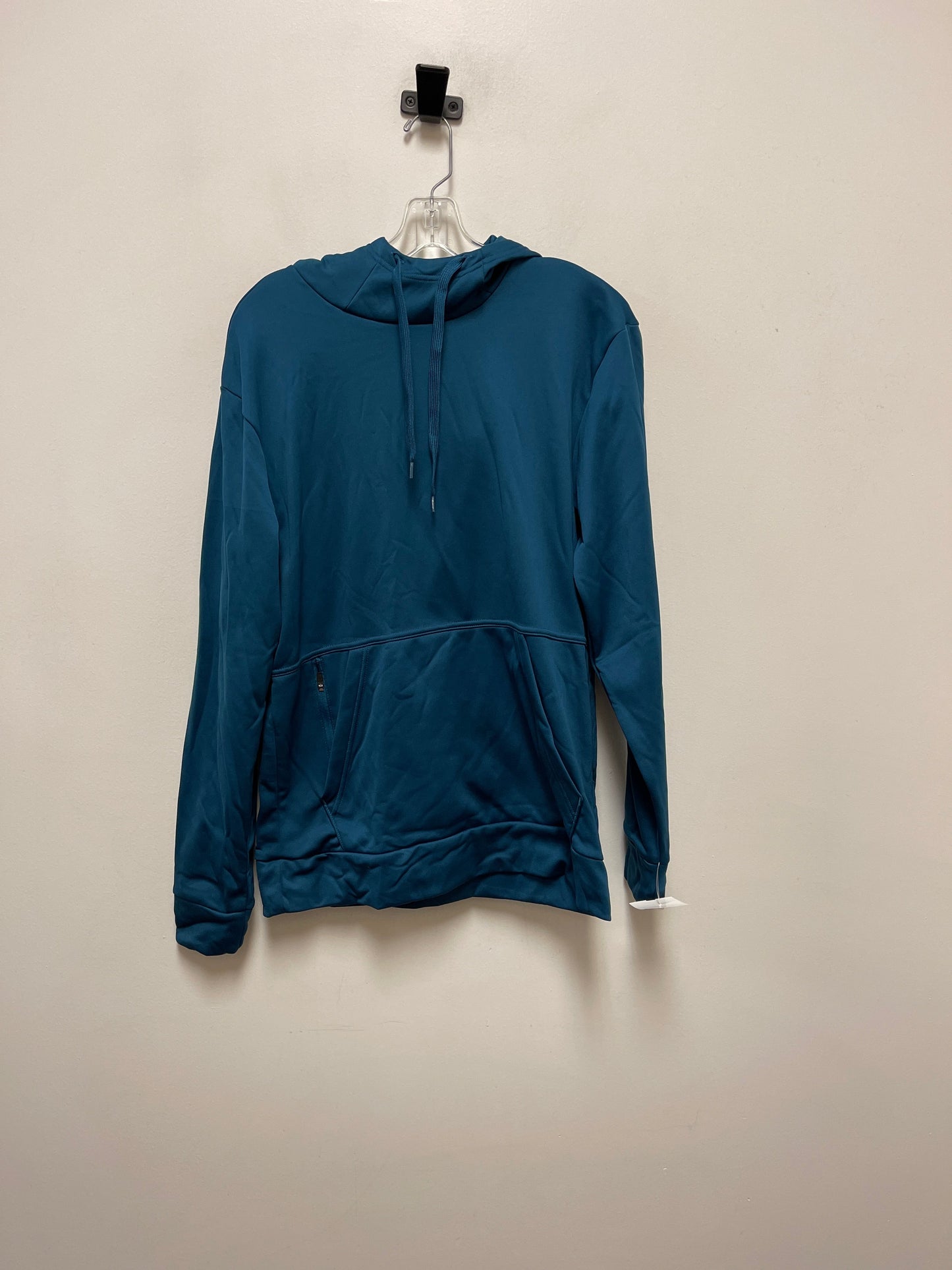 Athletic Sweatshirt Hoodie By Bcg In Blue, Size: S