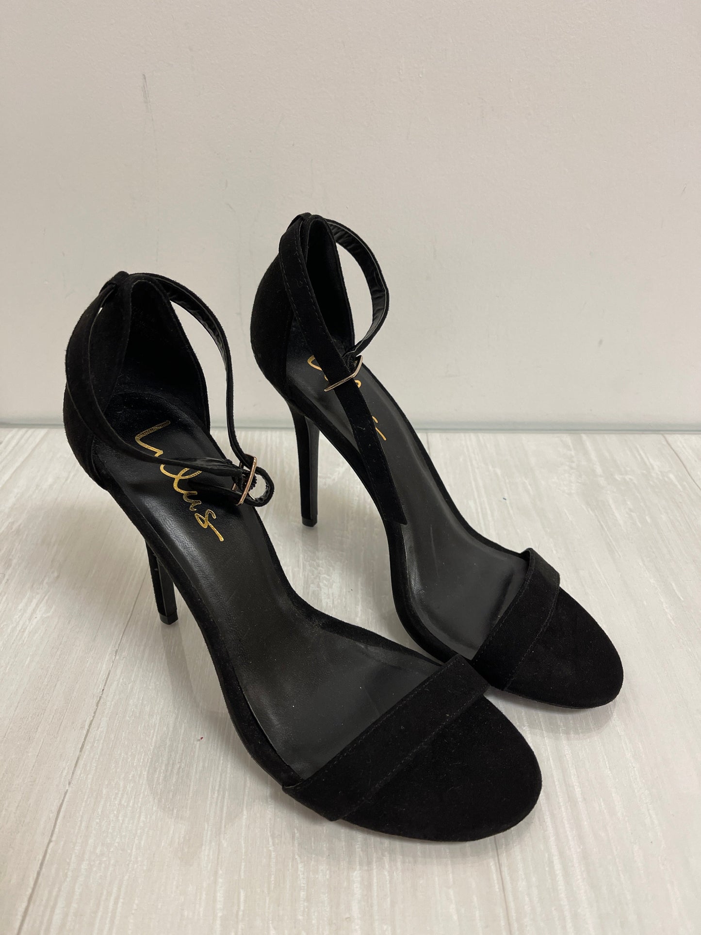 Shoes Heels Stiletto By Lulus In Black, Size: 9