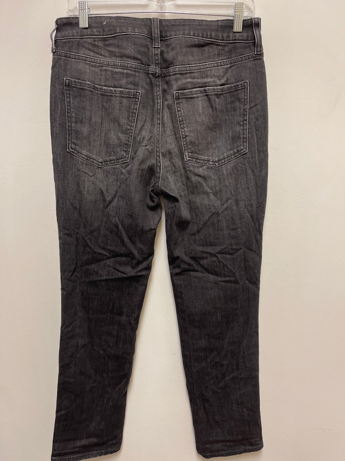 Jeans Boyfriend By Chicos In Black Denim, Size: 4