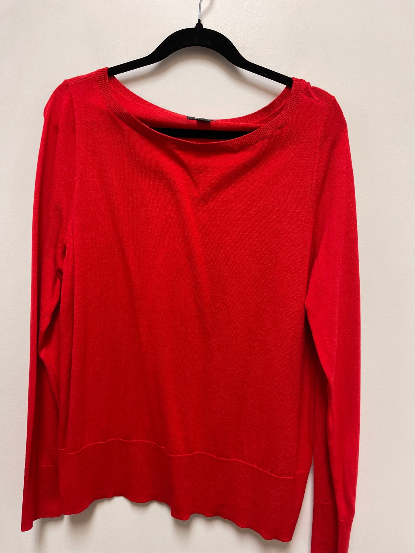 Sweater By Halogen In Red, Size: Xl