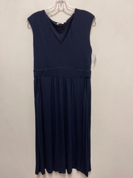 Dress Casual Maxi By Boden In Navy, Size: L