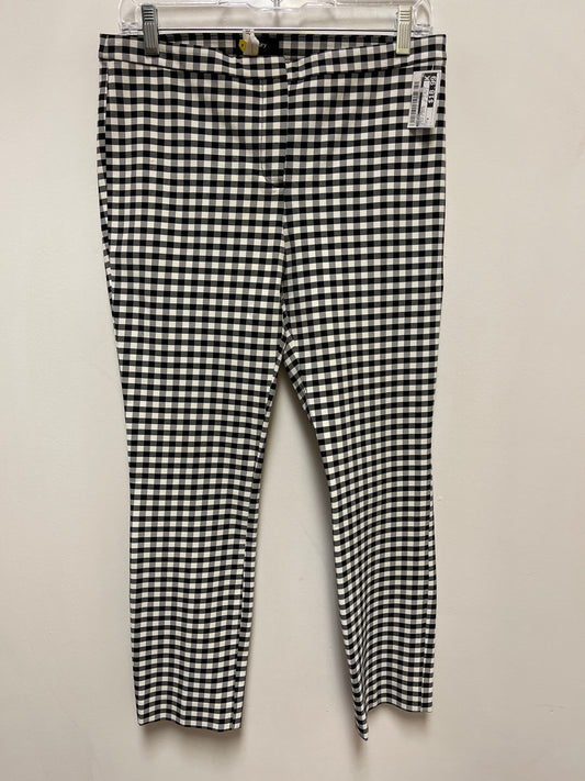 Pants Dress By Theory In Black & White, Size: 6