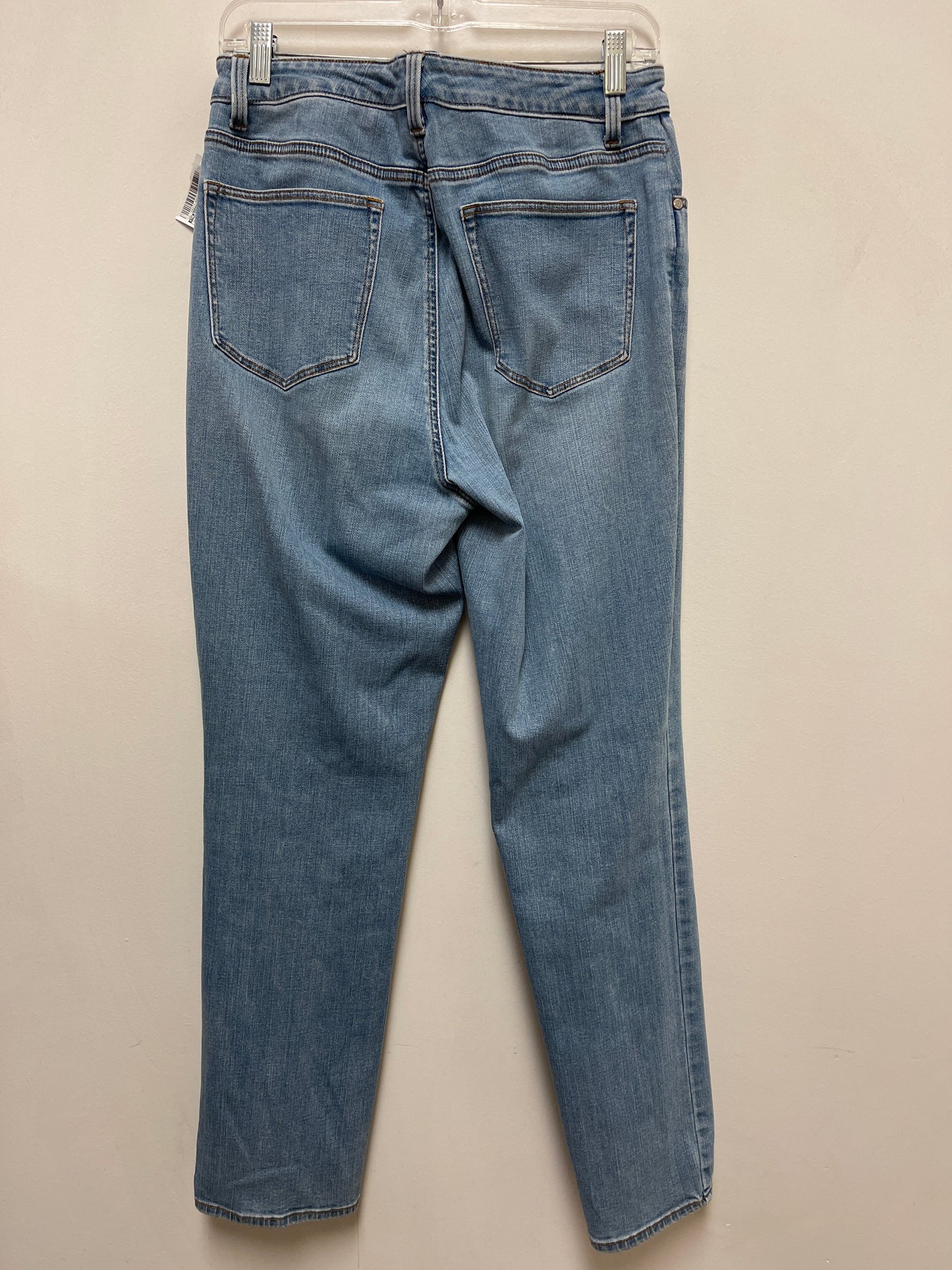 Jeans Straight By Talbots In Blue Denim, Size: 10