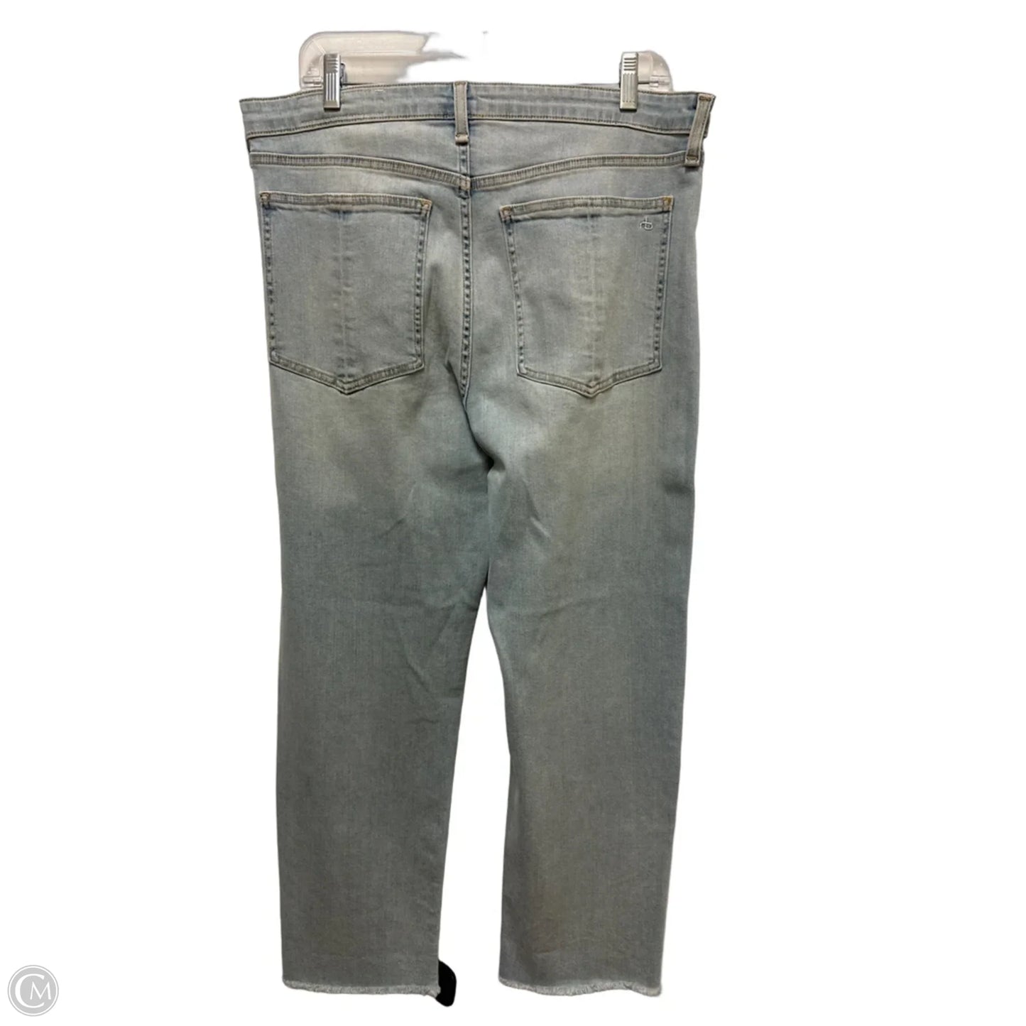 Jeans Straight By Rag And Bone In Blue, Size: 14
